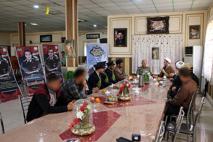 عطر حرم حضرت معصومه(س) در پایگاه پدافند هوایی ارتش پیچید