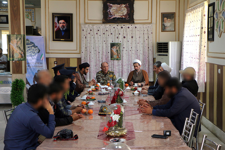 عطر حرم حضرت معصومه(س) در پایگاه پدافند هوایی ارتش پیچید