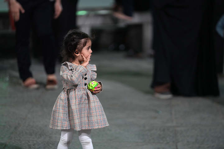 حال و هوای حرم حضرت معصومه(س) در شب میلاد ایشان