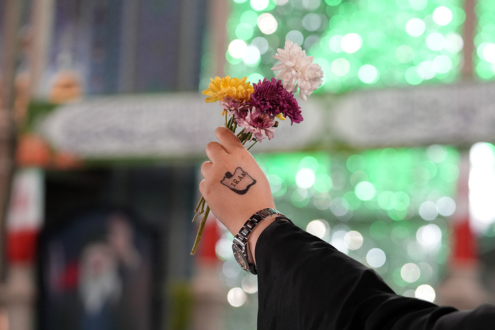 حال و هوای حرم حضرت معصومه(س) در شب میلاد ایشان