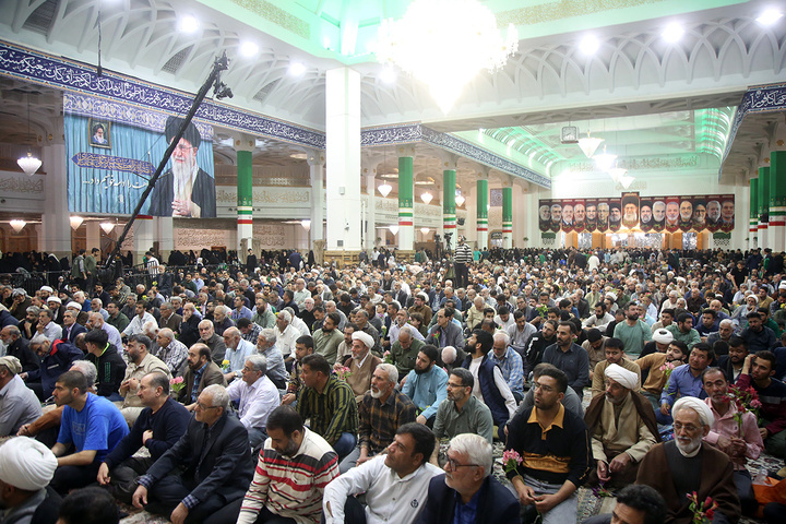 مراسم گرامیداشت میلاد حضرت معصومه (س) در حرم مطهر