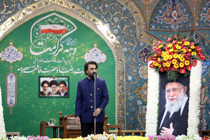 مراسم گرامیداشت میلاد حضرت معصومه (س) در حرم مطهر