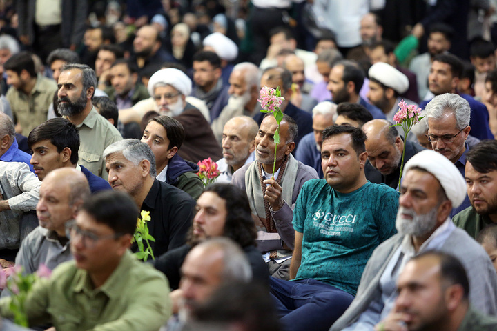 مراسم گرامیداشت میلاد حضرت معصومه (س) در حرم مطهر