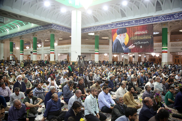 مراسم گرامیداشت میلاد حضرت معصومه (س) در حرم مطهر
