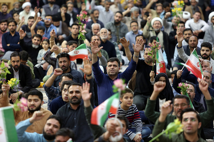 مراسم گرامیداشت میلاد حضرت معصومه (س) در حرم مطهر