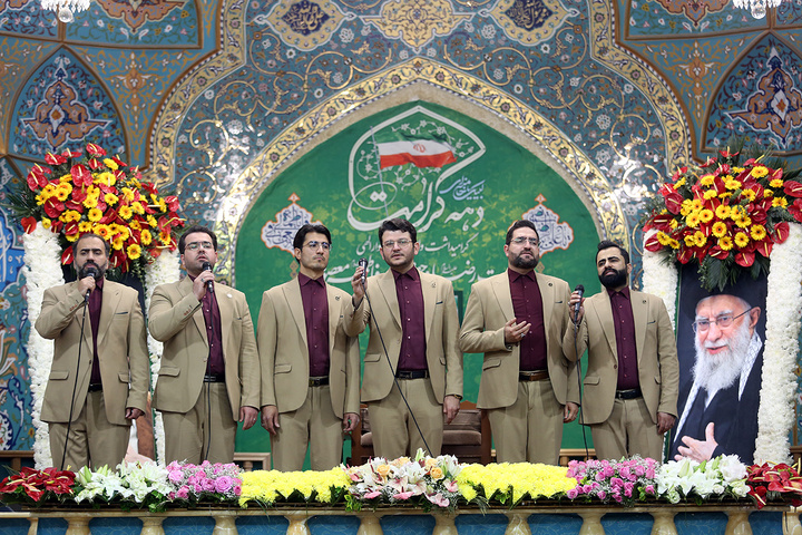 مراسم گرامیداشت میلاد حضرت معصومه (س) در حرم مطهر