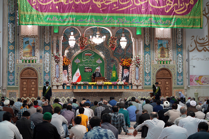 مراسم گرامیداشت سالروز میلاد حضرت معصومه (س) در حرم بانوی کرامت
