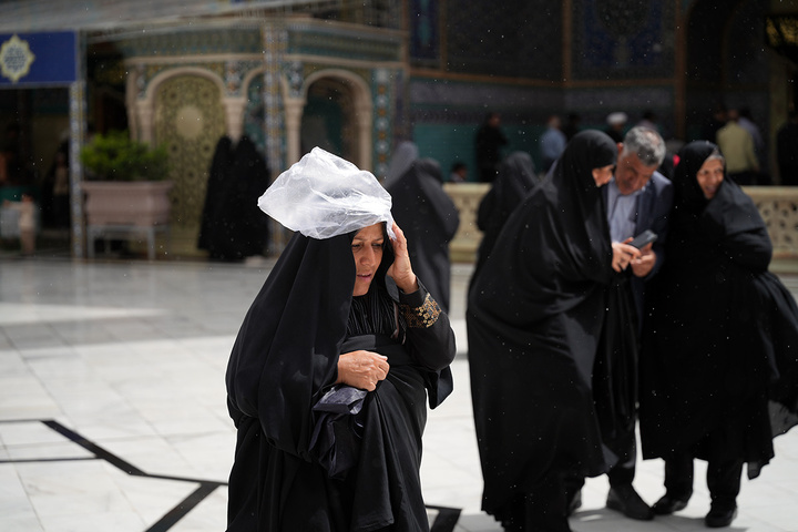 اشک شوق آسمان قم در سالروز میلاد حضرت معصومه (س)