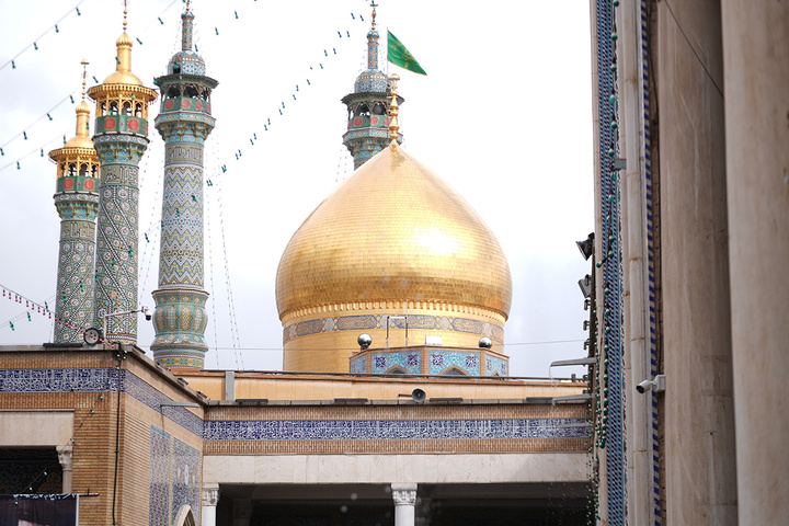 اشک شوق آسمان قم در سالروز میلاد حضرت معصومه (س)