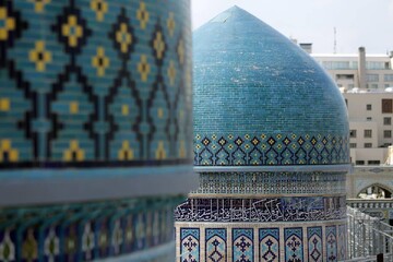 گنبدهای مدرسه تاریخی «دودرب» با تکیه بر اصالت تیموری مرمت شد
