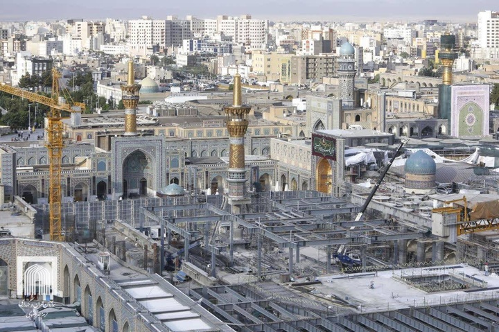  نخستین «صحن بام» حرم مطهر رضوی در راه است