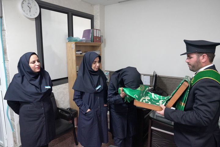 عیادت سفیران کریمه از بیماران بیمارستان شهید بهشتی قم