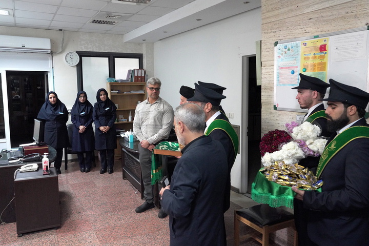 عیادت سفیران کریمه از بیماران بیمارستان شهید بهشتی قم