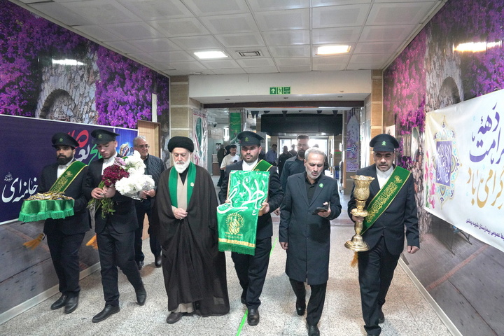 عیادت سفیران کریمه از بیماران بیمارستان شهید بهشتی قم