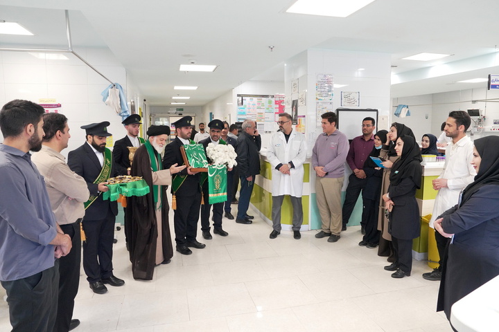 عیادت سفیران کریمه از بیماران بیمارستان شهید بهشتی قم