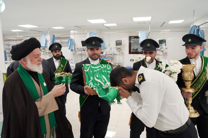 عیادت سفیران کریمه از بیماران بیمارستان شهید بهشتی قم