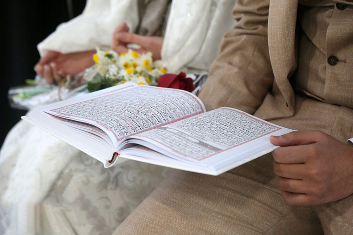 میزبانی اتاق عقد حرم بانوی کرامت از ۱۱۰ زوج جوان در سالروز میلاد حضرت معصومه(س)