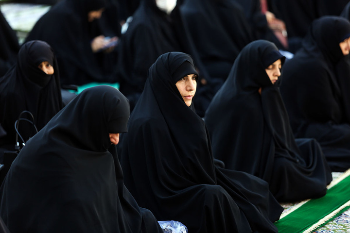 آیین خطبه‌خوانی اصحاب رسانه و کارکنان سپاه قم به مناسبت دهه کرامت