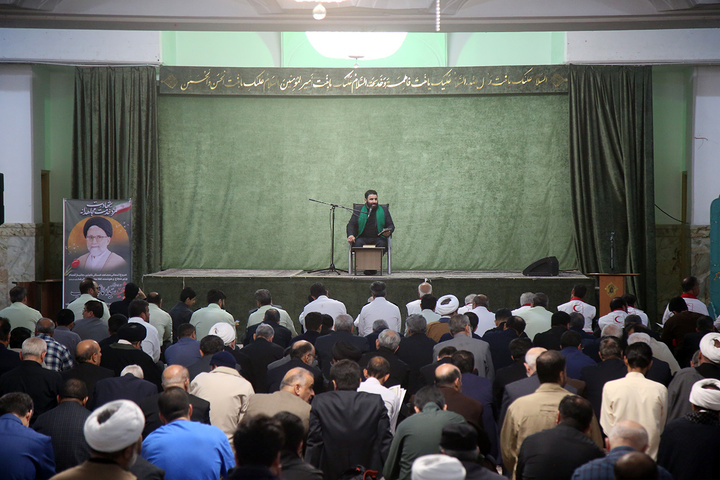 چهلم شهادت وزیر اطلاعات در حرم حضرت معصومه (س)