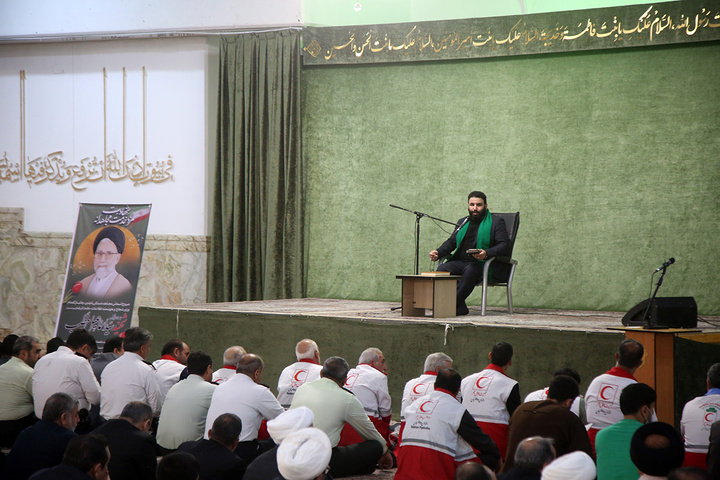 چهلم شهادت وزیر اطلاعات در حرم حضرت معصومه (س)