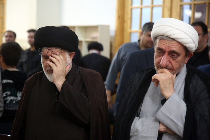 چهلم شهادت وزیر اطلاعات در حرم حضرت معصومه (س)