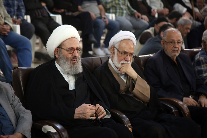 چهلم شهادت وزیر اطلاعات در حرم حضرت معصومه (س)