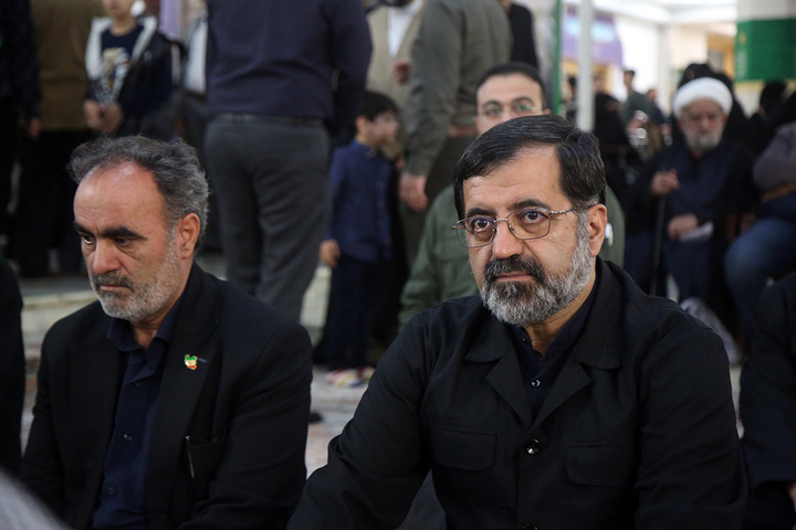 چهلم شهادت وزیر اطلاعات در حرم حضرت معصومه (س)