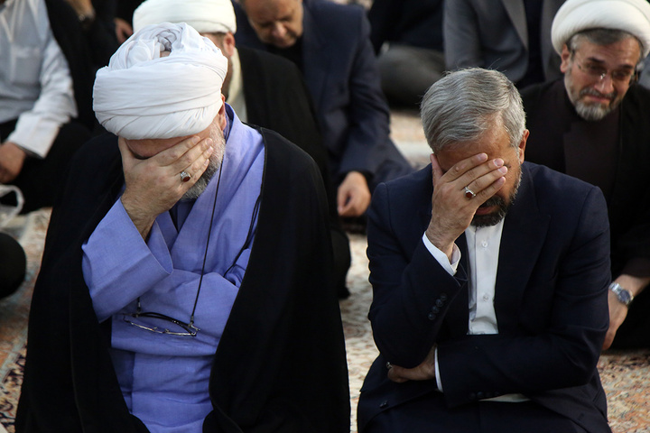 چهلم شهادت وزیر اطلاعات در حرم حضرت معصومه (س)