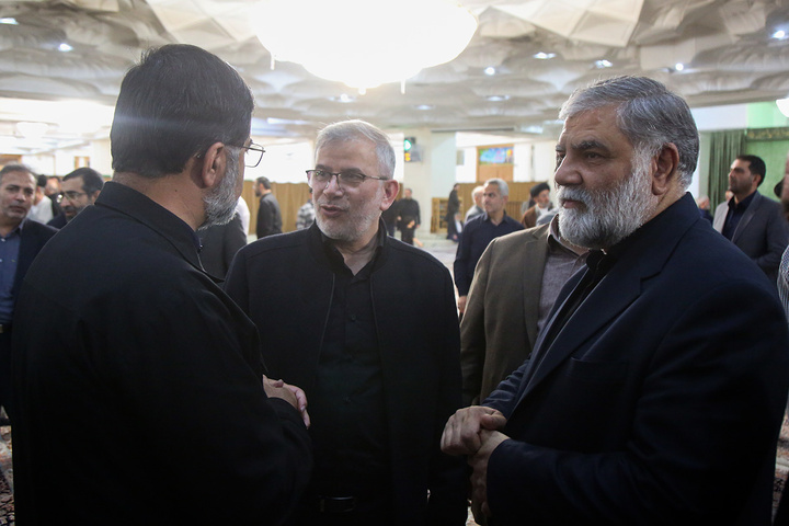 چهلم شهادت وزیر اطلاعات در حرم حضرت معصومه (س)