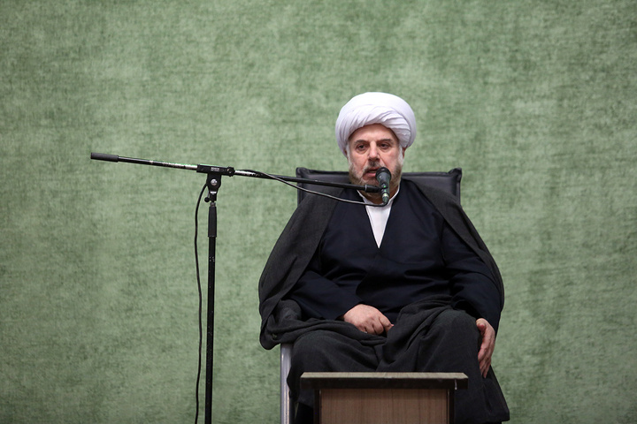 چهلم شهادت وزیر اطلاعات در حرم حضرت معصومه (س)