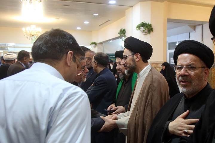 چهلم شهادت وزیر اطلاعات در حرم حضرت معصومه (س)