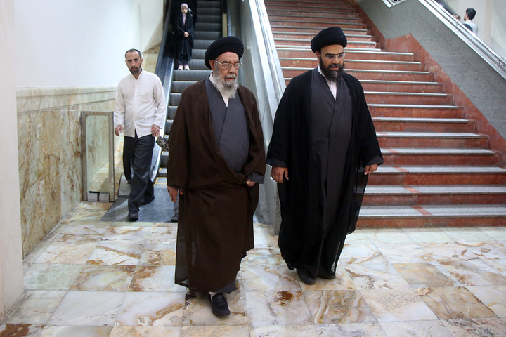 چهلم شهادت وزیر اطلاعات در حرم حضرت معصومه (س)