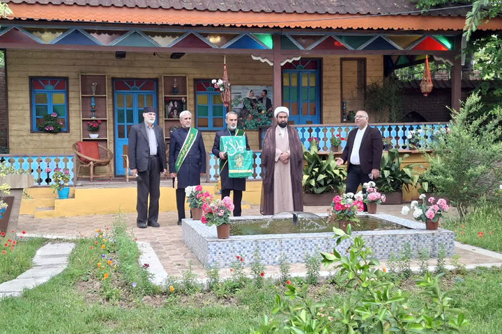 استقبال پرشور مردم گیلان از خادمان و پرچم متبرک حرم بانوی کرامت