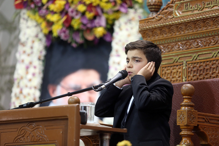 برپایی محفل کرسی تلاوت مهدوی در آستان مقدس فاطمی