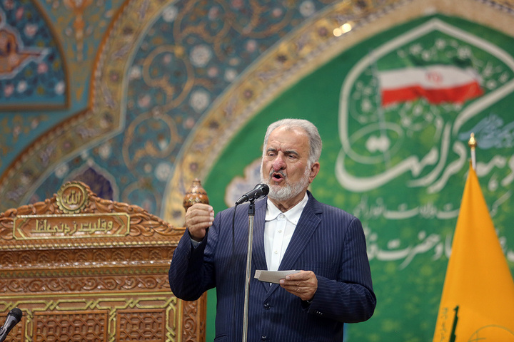 برپایی محفل کرسی تلاوت مهدوی در آستان مقدس فاطمی