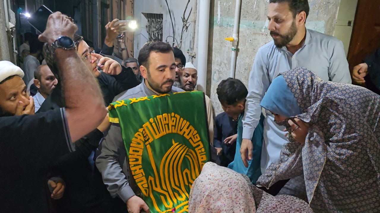 عیادت مجروحان پاکستان