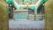 زیارت از قاب آسمان ؛ انتشار تصاویر نابِ ضریح مطهر رضوی برای دلدادگان دور از حرم