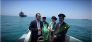 تلاوت سوره نصر برای پیروزی ایران بر فراز آب‌های خلیج فارس و تنگه هرمز