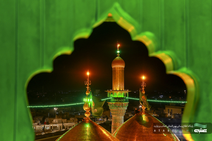 سیاهپوشی کاظمین در عزای امام جواد علیه السلام