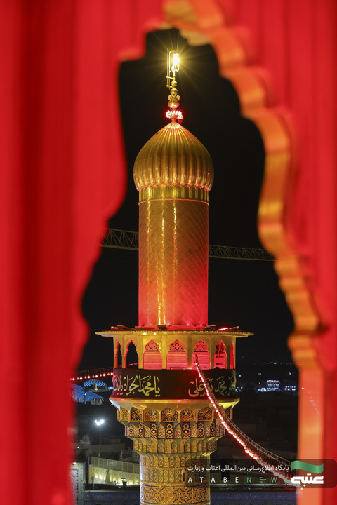 سیاهپوشی کاظمین در عزای امام جواد علیه السلام