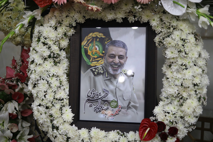 بزرگداشت چهلمین روز شهادت امیر موسوی در حرم بانوی کرامت