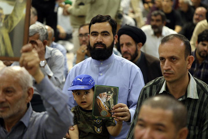 بزرگداشت چهلمین روز شهادت امیر موسوی در حرم بانوی کرامت