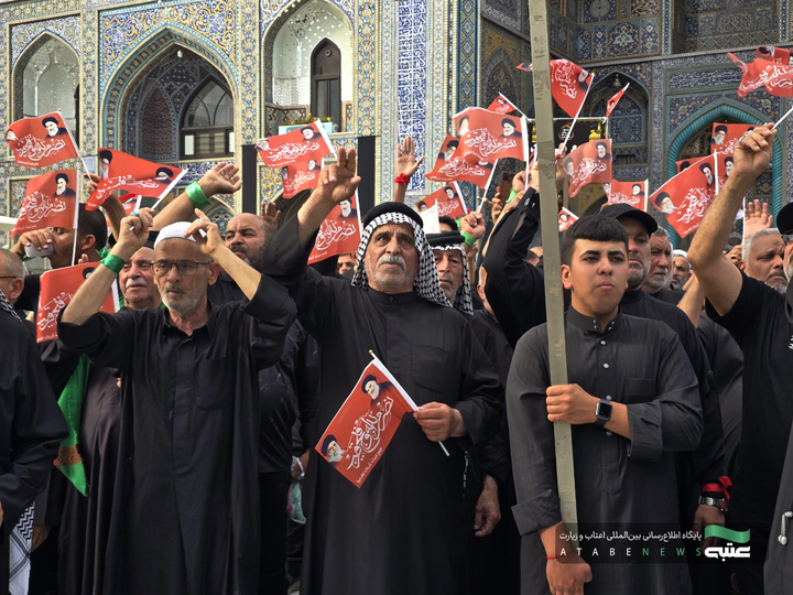 عزاداری کربلایی ها در مشهد