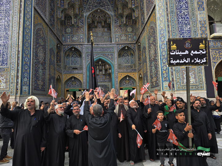 عزاداری کربلایی ها در مشهد