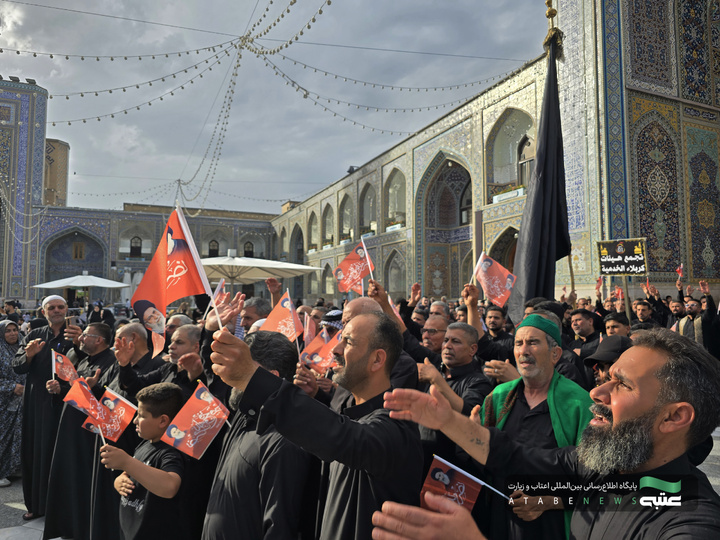 عزاداری کربلایی ها در مشهد