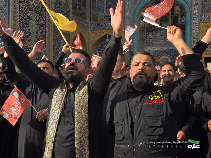 عزاداری کربلایی ها در مشهد