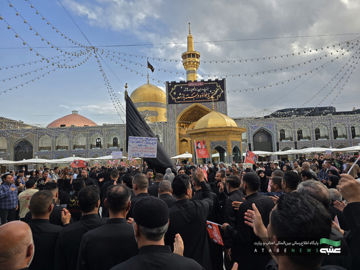 عزاداری کربلایی ها در مشهد