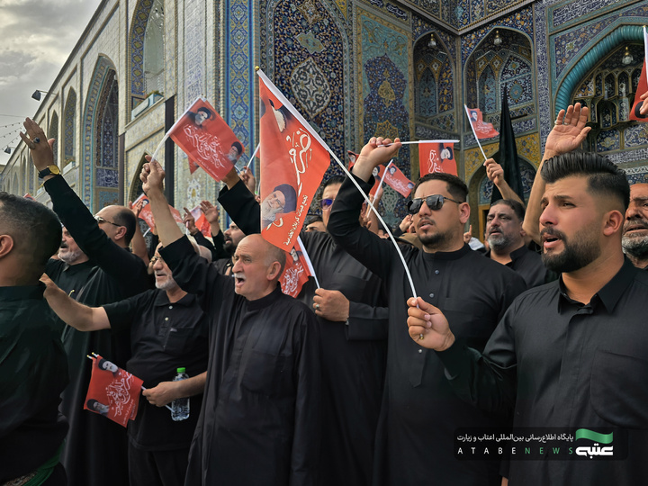 عزاداری کربلایی ها در مشهد