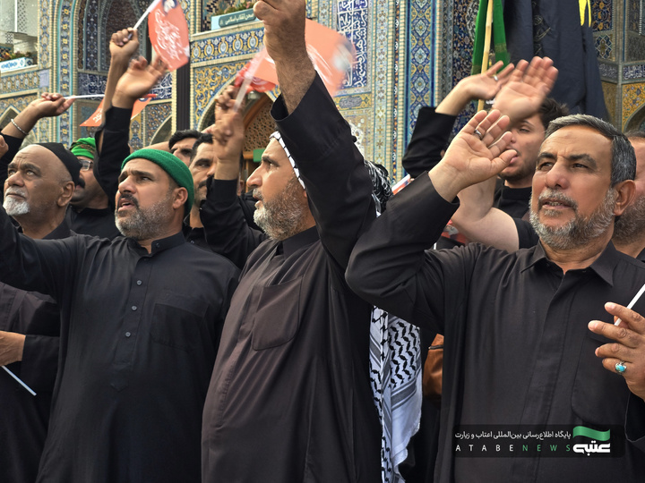 عزاداری کربلایی ها در مشهد