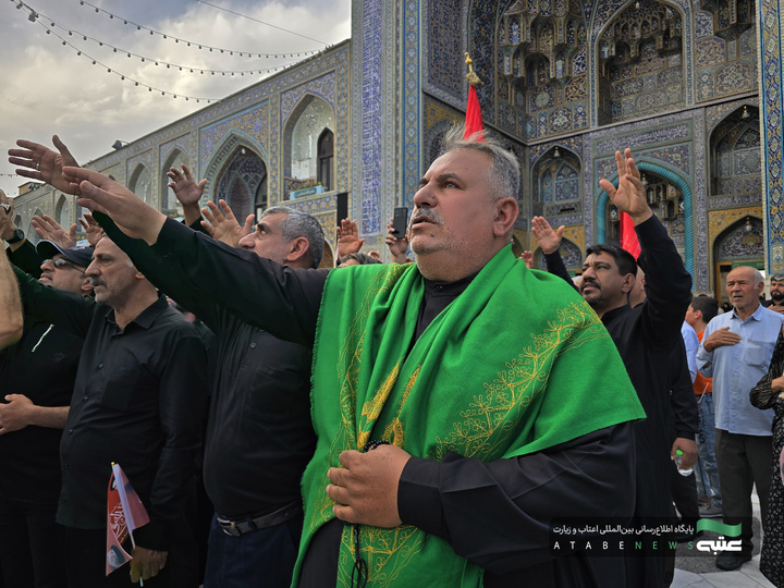 عزاداری کربلایی ها در مشهد